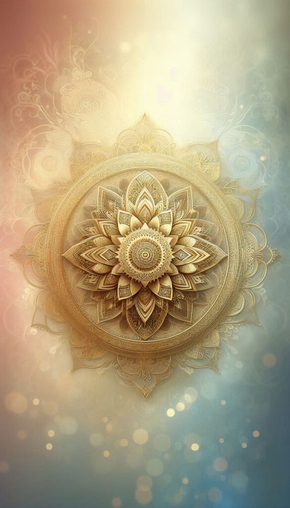Uma-mandala-dourada